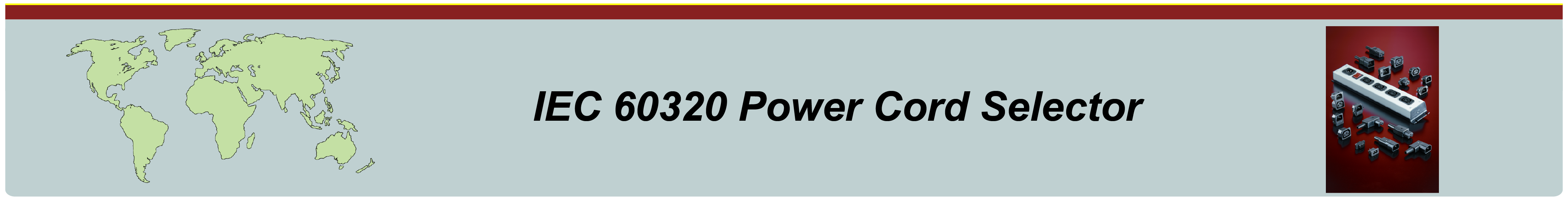 IEC 60320 Power Cord Selector