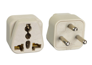 UNIVERSAL DENMARK, DANISH 10 AMPERE-250 VOLT TYPE K PLUG ADAPTER. CONNECTS EUROPEAN, BRITISH, UK, AUSTRALIA, NEMA, WORLDWIDE / INTERNATIONAL PLUGS WITH DENMARK AFSNIT 107-2-D1 (DK1-13R) OUTLETS, 2 POLE-3 WIRE GROUNDING (2P+E). IVORY. 

<br><font color="yellow">Notes: </font>
<br><font color="yellow">*</font> Adapter #30275 - Maximum in use electrical rating 10 Ampere 250 Volt. 
<br><font color="yellow">*</font> Add-on adapter #74900-SGA required for "Grounding / Earth" connection when #30275 is used with European, German, French "Schuko" CEE 7/7 & CEE 7/4 plugs.
<br><font color="yellow">*</font> Optional plug adapter with integral "Grounding / Earth" connection is #30395 listed below in related products.
<br><font color="yellow">*</font> View related products below for country specific universal and international worldwide plug adapters for all countries. Scroll down to view.
