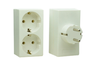 EUROPEAN SCHUKO (EU1-16R) CEE 7/3 PLUG ADAPTER, 16 AMPERE-250 VOLT, CONVERTS SINGLE SCHUKO WALL OUTLET INTO A DUPLEX OUTLET, 2 POLE-3 WIRE GROUNDING. WHITE.

<br><font color="yellow">Notes: </font> 
<br><font color="yellow">*</font> View PDF print below for installation details.
<br><font color="yellow">*</font> View #30305 below in related products for alternate design.
<br><font color="yellow">*</font><font color="yellow">*</font> Scroll down to view related product groups including similar adapters or select from Adapter Links and Transformer Links.
<br><font color="yellow">*</font> Adapter Links:  
<font color="yellow">-</font> <a href="https://www.internationalconfig.com/plug_adapt.asp" style="text-decoration: none">Country Specific Adapters</a> <font color="yellow">-</font> <a href="https://www.internationalconfig.com/universal_plug_adapters_multi_configuration_electrical_adapters.asp" style="text-decoration: none">Universal Adapters</a> <font color="yellow">-</font> <a href="https://www.internationalconfig.com/icc5.asp?productgroup=%27Plug%20Adapters%2C%20International%27" style="text-decoration: none">Entire List of Adapters</a> <font color="yellow">-</font> <a href="https://www.internationalconfig.com/Electrical_Adapters_C13_C14_C19_C20_C15_C7_C5_C21_60309_and_Electrical_Adapter_Power_Cords.asp" style="text-decoration: none">IEC 60320 Adapters</a> <font color="yellow">-</font><BR> <a href="https://www.internationalconfig.com/icc6.asp?item=IEC60320-Power-Cord-Splitters" style="text-decoration: none">IEC 60320 Splitter Adapters </a> <font color="yellow">-</font> <a href="https://www.internationalconfig.com/icc6.asp?item=IEC60320-Power-Cord-Splitters" style="text-decoration: none">NEMA Splitter Adapters </a> <font color="yellow">-</font> <a href="https://www.internationalconfig.com/icc6.asp?item=888-2126-ADPU" style="text-decoration: none">IEC 60309 Adapters</a> <font color="yellow">-</font> <a href="https://www.internationalconfig.com/cordhelp.asp" style="text-decoration: none">Worldwide and IEC Power Cord Selector</a>.
<br><font color="yellow">*</font> Transformer Links: <font color="yellow">-</font> <a href="https://www.internationalconfig.com/icc6.asp?item=Transformers" style="text-decoration: none">Step-Up, Step-Down Transformers & Voltage Converters </a>.