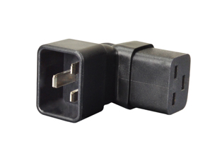 ADAPTER, 16 AMPERE 250 VOLT, IEC 60320 C-20 PLUG, UP / DOWN ANGLE IEC 60320 C-19 CONNECTOR, 2 POLE-3 WIRE GROUNDING (2P+E). BLACK.

<br><font color="yellow">Notes: </font> 
<br><font color="yellow">*</font> Adapters up or down angle orientation is based on users C-19 receptacle orientation.
<br><font color="yellow">*</font> Mates with IEC 60320 C-19 power outlets and cord sets.
<br><font color="yellow">*</font><font color="yellow">*</font> Scroll down to view related product groups including similar adapters or select from Adapter Links and Transformer Links.
<br><font color="yellow">*</font> Adapter Links:  
<font color="yellow">-</font> <a href="https://www.internationalconfig.com/plug_adapt.asp" style="text-decoration: none">Country Specific Adapters</a> <font color="yellow">-</font> <a href="https://www.internationalconfig.com/universal_plug_adapters_multi_configuration_electrical_adapters.asp" style="text-decoration: none">Universal Adapters</a> <font color="yellow">-</font> <a href="https://www.internationalconfig.com/icc5.asp?productgroup=%27Plug%20Adapters%2C%20International%27" style="text-decoration: none">Entire List of Adapters</a> <font color="yellow">-</font> <a href="https://www.internationalconfig.com/Electrical_Adapters_C13_C14_C19_C20_C15_C7_C5_C21_60309_and_Electrical_Adapter_Power_Cords.asp" style="text-decoration: none">IEC 60320 Adapters</a> <font color="yellow">-</font><BR> <a href="https://www.internationalconfig.com/icc6.asp?item=IEC60320-Power-Cord-Splitters" style="text-decoration: none">IEC 60320 Splitter Adapters </a> <font color="yellow">-</font> <a href="https://www.internationalconfig.com/icc6.asp?item=IEC60320-Power-Cord-Splitters" style="text-decoration: none">NEMA Splitter Adapters </a> <font color="yellow">-</font> <a href="https://www.internationalconfig.com/icc6.asp?item=888-2126-ADPU" style="text-decoration: none">IEC 60309 Adapters</a> <font color="yellow">-</font> <a href="https://www.internationalconfig.com/cordhelp.asp" style="text-decoration: none">Worldwide and IEC Power Cord Selector</a>.
<br><font color="yellow">*</font> Transformer Links: <font color="yellow">-</font> <a href="https://www.internationalconfig.com/icc6.asp?item=Transformers" style="text-decoration: none">Step-Up, Step-Down Transformers & Voltage Converters </a>.