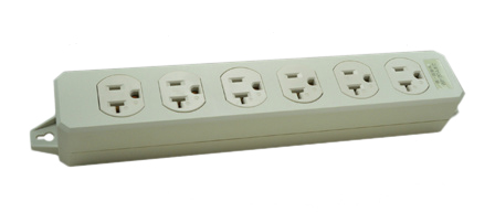 JAPAN 20 AMPERE-125 VOLT 6 OUTLET PDU POWER STRIP, JIS C 8303 TYPE B (JA3-20R) (NEMA 5-20R), 2 POLE-3 WIRE GROUNDING (2P+E). GRAY. PSE, JET APPROVED. 

<br><font color="yellow">Notes: </font> 
<br><font color="yellow">*</font> #56526-LC outlet accepts 15A-125V NEMA 5-15P, 20A-125V NEMA 5-20P, Japan 20A-125V JA3-20P plugs.
<br><font color="yellow">*</font> For horizontal rack mount applications use #52019, #52019-BLK mounting plates.
<br><font color="yellow">*</font> Japan power cords, plugs, outlets, connectors are listed below in related products. Scroll down to view.
