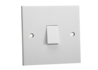 EUROPEAN THREE WAY (TWO WAY), 10 AMPERE-250 VOLT ON/OFF SWITCH, (86mmX86mm Size), SCREW TERMINALS. WHITE.
<BR> <font color="yellow"> Notes:</font>
<BR><font color="yellow">*</font> Weatherproof cover available # 74790-A (IP55 rated).  
<BR><font color="yellow">*</font> Weatherproof enclosure available # 74790-B1 (IP66 rated). 
<BR><font color="yellow">*</font> European wall boxes. Use # 72350X47D, # 72350X35D, # 72350-F, # 72360, # 72360-RED.
 
 
 