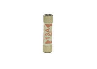 BRITISH, UK, UNITED KINGDOM 13 AMPERE 250 VOLT BS 1362 FUSE FOR BS 1363A PLUGS, POWER CORDS.

<br><font color="yellow">Notes: </font> 
<br><font color="yellow">*</font> Breaking capacity = 6000 ampere 250 volt.