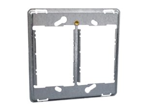 MOUNTING FRAME FOR 25mmX50mm MODULAR SIZE SOUTH AFRICA OUTLETS, SWITCHES. FRAME ACCEPTS COMBINATIONS OF SIX 25mmX50mm OR TWO 25mmX50mm & TWO 50mmX50mm SIZE MODULAR DEVICES. 

<br><font color="yellow">Notes: </font> 
<br><font color="yellow">*</font> Mounts on American / South Africa 4x4 wall boxes.
<br><font color="yellow">*</font> Requires one #73415 wall plate.
<br><font color="yellow">*</font> Plugs, power cords, sockets, switches, mounting frames and wall plates are listed below. Scroll down to view.