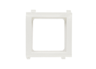PANEL MOUNT SNAP-IN SUPPORT FRAME ACCEPTS ONE 45mmX45mm SIZE MODULAR DEVICE OR TWO 22.5mmX45mm SIZE MODULAR DEVICES. WHITE. 

<br><font color="yellow">Notes: </font> 
<br><font color="yellow">*</font> Not for use with #70100X45-IT, 74600X45, 685041X45, 685042X45 outlets, #79512X45 switch.
<br><font color="yellow">*</font> Panel mount frame #79110X45 available, accepts one 22.5mmX45mm modular device.
<br><font color="yellow">*</font> Frame can be "Ganged" for multiple outlet, circuit breaker, switch panel mount installations. See installation guide below for details.
<br><font color="yellow">*</font> Scroll down to view related outlets, sockets, switches, wall boxes.
   