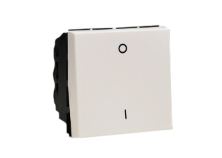EUROPEAN, INTERNATIONAL 10 AMPERE-250 VOLT DOUBLE POLE ON/OFF SWITCH, ROCKER TYPE, SCREW TERMINALS, 45mmX45mm MODULAR SIZE, SNAP-IN MOUNTING. WHITE. 

<br><font color="yellow">Notes: </font>  
<br><font color="yellow">*</font> Mounts on American 2X4 wall boxes, requires frame # 79120X45-N & # 79130X45-N wall plate (White, Black, ALU, SS). 
<br> <font color="yellow">*</font> Mounts on American 4X4 wall boxes, requires frame # 79210X45-N & # 79220X45-N wall plate (White, SS).<br><font color="yellow">*</font> Mounts on European wall boxes (60mm on center), requires frame # 79250X45-N & wall plate # 79265X45-N.
<br><font color="yellow">*</font> Surface mount insulated wall boxes # 680602X45 series. Surface mount Metal wall boxes # 79235X45 series.
<br><font color="yellow">*</font> Surface mount weatherproof, IP66 rated. Requires frame # 730092X45 & # 74790X45 wall box.
<br><font color="yellow">*</font> Panel mount frames # 79100X45, # 79100X45-ALU. DIN rail mount Frame # 79595X45. <a href="https://www.internationalconfig.com/catalog_pages/pg94.pdf" style="text-decoration: none" target="_blank"> Panel Mount Instruction Guide</a>
<br><font color="yellow">*</font> Complete range of modular devices and mounting component options. <a href="https://www.internationalconfig.com/modular_electrical_devices.asp" style="text-decoration: none">Modular Devices Link</a>
 <br><font color="yellow">*</font> Wall plates, boxes, outlets, switches, modular GFCI/RCD and circuit breakers are listed below. Scroll down to view.