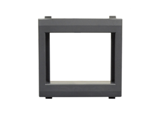 PANEL MOUNT SNAP-IN SUPPORT FRAME FOR 37mmX50mm, 18.5mmX50mm MODULAR SIZE DEVICES. DARK GRAY. ACCEPTS SOUTH AMERICA, ARGENTINA, BRAZIL, ITALY, CHILE, EUROPEAN AND INTERNATIONAL OUTLETS, SWITCHES AND RELATED DEVICES.

<br><font color="yellow">Notes: </font>  
 
<br><font color="yellow">*</font> Panel mount frame <font color="yellow"> accepts ONE 37mmX50mm size device or TWO 18.5mmX50mm size devices.</font>

<br><font color="yellow">*</font> 
Blank inserts (18.5mmX50mm size) # 84206-BLK, # 84206. 

<br><font color="yellow">*</font> Frame can be "Ganged" together for multiple outlet, circuit breaker, switch installations. View dimensional data for details.

<br><font color="yellow">*</font> Scroll down to view related modular outlets, sockets, switches and related devices. 
     