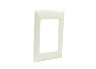 WALL PLATE, ONE GANG, ACCEPTS 75mmX50mm, 37mmX50mm, 18.5mmX50mm SIZE MODULAR DEVICES DEVICES. WHITE. 

<br><font color="yellow">Notes: </font>

<br><font color="yellow">*</font> Mounts on American 2X4 Wall boxes. Requires # 84202-F mounting frame.

<br><font color="yellow">*</font> Mounts on International wall boxes with 3 9/32" (83mm) centers. Requires # 84202-F mounting frame.
 
<br><font color="yellow">*</font> Wall Plate Color Options: White, Dark Gray, Chrome. 

<br><font color="yellow">*</font> Argentina, Brazil, Chile, Italy, European, NEMA Outlets, switches, wall boxes listed below. Scroll down to view.

