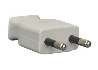 THAILAND PLUG 16 AMPERE-250 VOLT, TISI TYPE O TIS 166-2549, <font color="yellow">REWIREABLE</font> PLUG, 2 POLE-2 WIRE (2P). GRAY.

<br><font color="yellow">Notes: </font>
<BR><font color="yellow">*>>></font> TIS STANDARD 166-2549 Mandatory effective date November 2020. 
<br><font color="yellow">*</font> Plug connects with Thailand TIS 2432-2555 Type O multi-configuration Outlets & Universal Sockets. View:  <a href="https://internationalconfig.com/icc6.asp?item=85100X45D" style="text-decoration: none">Thailand Receptacles</a>.
<br><font color="yellow">*</font> Max cable / cord O.D. = 0.393" (10mm), Terminal screw torque = 0.5Nm.
<br><font color="yellow">*</font> Recommended Storage / Operating temp -15C to +60C
<br><font color="yellow">*</font> Material: PC, PBT (Service Temperature -20C to +140C)
 