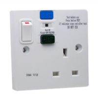 72300-S-10MA United Kingdom GFCI 10Ma Trip Flush or Surface Mount