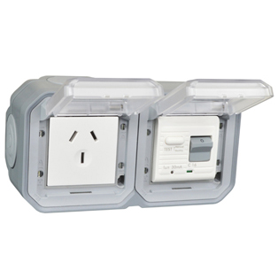 74725-30-GRY China 10A GFCI 30Ma Trip Surface Mount IP55