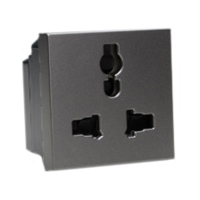 13A-250V & 15A-127V 74900x45 International Multi-Configuration Outlet Receptacle