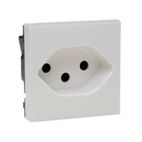 10 Amp 250V 76101x45 Switzerland Outlet Receptacle SEV 1011 Type 13 Damp Locations