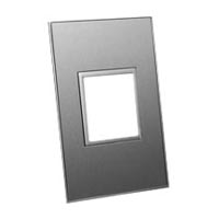 79135X45-N Finish Plate. Stainless Steel. Fits 79120X45-N Mounting Frame. Opening Size 45x45mm.
