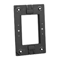 79170X45-N Mounting Frame. Fits on USA 2x4 Boxes. Accepts 22.5mm, 45mm & 67.5mmx45mm Devices.
