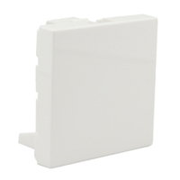 79591X45 Blanking Plate Filler Size 45x45mm White