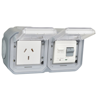 84225-30HG-GRY Argentina 10A GFCI 10Ma Trip Surface Mount IP55