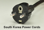 South Korea AC Power Cords and AC Power Cables