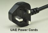United Arab Emirates AC Power Cords and AC Power Cables
