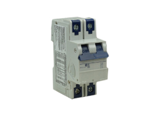 INTERNATIONAL CIRCUIT BREAKER, DOUBLE POLE, 32 AMPERE-480Y/277 VOLT AC UL-CSA, C CURVE, DIN RAIL MOUNT. APPROVALS = UL, UL 508, CSA, RoHS, CE MARK.
