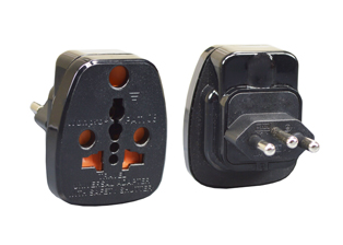 SOUTH AFRICA UNIVERSAL 16 AMPERE-250 VOLT <font color="yellow"> TYPE N </font> PLUG ADAPTER, ZA, SANS 164-2, (SA1-16P), SHUTTERED CONTACTS, IMPACT RESISTANT NYLON, 2 POLE-3 WIRE GROUNDING (2P+E). BLACK.

<br><font color="yellow">Notes: </font>
<br><font color="yellow">*</font> Adapter #30195-B - Maximum in use electrical rating 16 Ampere 250 Volt. 
<br><font color="yellow">*</font> Connects South Africa, India 16A-250V <font color="yellow"> TYPE M </font>  plugs, South Africa, India 6A-250V <font color="yellow"> TYPE D </font>  plugs and International plugs with South Africa <font color="yellow"> TYPE N </font> 164-2 ZA (SA1-16R) power outlets.
 <br><font color="yellow">*</font> Adapter accepts South Africa, European, International, American plug types.
<br><font color="yellow">*</font><font color="yellow">*</font> Scroll down to view related product groups including similar adapters or select from Adapter Links and Transformer Links.
<br><font color="yellow">*</font> Adapter Links:  
<font color="yellow">-</font> <a href="https://www.internationalconfig.com/plug_adapt.asp" style="text-decoration: none">Country Specific Adapters</a> <font color="yellow">-</font> <a href="https://www.internationalconfig.com/universal_plug_adapters_multi_configuration_electrical_adapters.asp" style="text-decoration: none">Universal Adapters</a> <font color="yellow">-</font> <a href="https://www.internationalconfig.com/icc5.asp?productgroup=%27Plug%20Adapters%2C%20International%27" style="text-decoration: none">Entire List of Adapters</a> <font color="yellow">-</font> <a href="https://www.internationalconfig.com/Electrical_Adapters_C13_C14_C19_C20_C15_C7_C5_C21_60309_and_Electrical_Adapter_Power_Cords.asp" style="text-decoration: none">IEC 60320 Adapters</a> <font color="yellow">-</font><BR> <a href="https://www.internationalconfig.com/icc6.asp?item=IEC60320-Power-Cord-Splitters" style="text-decoration: none">IEC 60320 Splitter Adapters </a> <font color="yellow">-</font> <a href="https://www.internationalconfig.com/icc6.asp?item=IEC60320-Power-Cord-Splitters" style="text-decoration: none">NEMA Splitter Adapters </a> <font color="yellow">-</font> <a href="https://www.internationalconfig.com/icc6.asp?item=888-2126-ADPU" style="text-decoration: none">IEC 60309 Adapters</a> <font color="yellow">-</font> <a href="https://www.internationalconfig.com/cordhelp.asp" style="text-decoration: none">Worldwide and IEC Power Cord Selector</a>.
<br><font color="yellow">*</font> Transformer Links: <font color="yellow">-</font> <a href="https://www.internationalconfig.com/icc6.asp?item=Transformers" style="text-decoration: none">Step-Up, Step-Down Transformers & Voltage Converters </a>.
