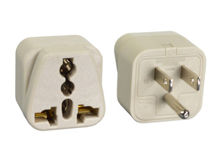 UNIVERSAL AMERICAN, CANADA 15 AMPERE-125 VOLT <font color="yellow"> TYPE B </font> PLUG ADAPTER. CONNECTS EUROPEAN, BRITISH, AUSTRALIA, NEMA, WORLDWIDE / INTERNATIONAL PLUGS WITH <font color="yellow"> NEMA 5-15R (15A-125V) & NEMA 5-20R (20A-125V) </font> OUTLETS, 2 POLE-3 WIRE GROUNDING (2P+E). IVORY. 

<br><font color="yellow">Notes: </font>
<br><font color="yellow">*</font> Adapter #30250 - Maximum in use electrical ratings:
<BR> 
15 Ampere 125 Volt - North America. 
<BR>
15 Ampere 125 Volt & 10 Ampere 250 Volt - Outside North America.
<br><font color="yellow">*</font> Add-on adapter #74900-SGA required for "Grounding / Earth" connection when #30250 is used with European, German, French "Schuko" CEE 7/7 & CEE 7/4 plugs.
<br><font color="yellow">*</font> Optional plug adapter with integral "Grounding / Earth" Connection is #30130 listed below in related products.
<br><font color="yellow">*</font> View related products below for country specific universal and International worldwide plug adapters for all countries. Scroll down to view.
<br><font color="yellow">*</font><font color="yellow">*</font> Scroll down to view related product groups including similar adapters or select from Adapter Links and Transformer Links.
<br><font color="yellow">*</font> Adapter Links:  
<font color="yellow">-</font> <a href="https://www.internationalconfig.com/plug_adapt.asp" style="text-decoration: none">Country Specific Adapters</a> <font color="yellow">-</font> <a href="https://www.internationalconfig.com/universal_plug_adapters_multi_configuration_electrical_adapters.asp" style="text-decoration: none">Universal Adapters</a> <font color="yellow">-</font> <a href="https://www.internationalconfig.com/icc5.asp?productgroup=%27Plug%20Adapters%2C%20International%27" style="text-decoration: none">Entire List of Adapters</a> <font color="yellow">-</font> <a href="https://www.internationalconfig.com/Electrical_Adapters_C13_C14_C19_C20_C15_C7_C5_C21_60309_and_Electrical_Adapter_Power_Cords.asp" style="text-decoration: none">IEC 60320 Adapters</a> <font color="yellow">-</font><BR> <a href="https://www.internationalconfig.com/icc6.asp?item=IEC60320-Power-Cord-Splitters" style="text-decoration: none">IEC 60320 Splitter Adapters </a> <font color="yellow">-</font> <a href="https://www.internationalconfig.com/icc6.asp?item=IEC60320-Power-Cord-Splitters" style="text-decoration: none">NEMA Splitter Adapters </a> <font color="yellow">-</font> <a href="https://www.internationalconfig.com/icc6.asp?item=888-2126-ADPU" style="text-decoration: none">IEC 60309 Adapters</a> <font color="yellow">-</font> <a href="https://www.internationalconfig.com/cordhelp.asp" style="text-decoration: none">Worldwide and IEC Power Cord Selector</a>.
<br><font color="yellow">*</font> Transformer Links: <font color="yellow">-</font> <a href="https://www.internationalconfig.com/icc6.asp?item=Transformers" style="text-decoration: none">Step-Up, Step-Down Transformers & Voltage Converters </a>.


