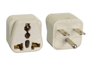 UNIVERSAL NEMA 6-15P PLUG ADAPTER, 10 AMPERE-250 VOLT, 2 POLE-3 WIRE GROUNDING (2P+E). IVORY.
 
<br><font color="yellow">Notes:</font>
<br><font color="yellow">*</font> Adapter #30255 - Maximum in use electrical rating 10 Ampere 250 Volt. 
<br><font color="yellow">*</font> Connects European, British, Australia, International, NEMA 6-15P, NEMA 6-20P, NEMA 5-15P, NEMA 5-20P plugs, European CEE 7/7 type F plugs, CEE 7/4 type E plugs, CEE 7/16 type C (Euro plug) with <font color="yellow">NEMA 6-15R (15A-250V) & NEMA 6-20R (20A-250V) </font> outlets. 
<br><font color="yellow">*</font> Add-on adapter #74900-SGA required for "Grounding / Earth" connection when #30255 is used with European, German, French Schuko CEE 7/7 & CEE 7/4 plugs.
<br><font color="yellow">*</font> Optional plug adapters with integral "Grounding / Earth" connection are #30120 and #30120-GB listed below in related products.
<br><font color="yellow">*</font> View related products below for country specific universal and international worldwide plug adapters for all countries. Scroll down to view.
<br><font color="yellow">*</font><font color="yellow">*</font> Scroll down to view related product groups including similar adapters or select from Adapter Links and Transformer Links.
<br><font color="yellow">*</font> Adapter Links:  
<font color="yellow">-</font> <a href="https://www.internationalconfig.com/plug_adapt.asp" style="text-decoration: none">Country Specific Adapters</a> <font color="yellow">-</font> <a href="https://www.internationalconfig.com/universal_plug_adapters_multi_configuration_electrical_adapters.asp" style="text-decoration: none">Universal Adapters</a> <font color="yellow">-</font> <a href="https://www.internationalconfig.com/icc5.asp?productgroup=%27Plug%20Adapters%2C%20International%27" style="text-decoration: none">Entire List of Adapters</a> <font color="yellow">-</font> <a href="https://www.internationalconfig.com/Electrical_Adapters_C13_C14_C19_C20_C15_C7_C5_C21_60309_and_Electrical_Adapter_Power_Cords.asp" style="text-decoration: none">IEC 60320 Adapters</a> <font color="yellow">-</font><BR> <a href="https://www.internationalconfig.com/icc6.asp?item=IEC60320-Power-Cord-Splitters" style="text-decoration: none">IEC 60320 Splitter Adapters </a> <font color="yellow">-</font> <a href="https://www.internationalconfig.com/icc6.asp?item=IEC60320-Power-Cord-Splitters" style="text-decoration: none">NEMA Splitter Adapters </a> <font color="yellow">-</font> <a href="https://www.internationalconfig.com/icc6.asp?item=888-2126-ADPU" style="text-decoration: none">IEC 60309 Adapters</a> <font color="yellow">-</font> <a href="https://www.internationalconfig.com/cordhelp.asp" style="text-decoration: none">Worldwide and IEC Power Cord Selector</a>.
<br><font color="yellow">*</font> Transformer Links: <font color="yellow">-</font> <a href="https://www.internationalconfig.com/icc6.asp?item=Transformers" style="text-decoration: none">Step-Up, Step-Down Transformers & Voltage Converters </a>.

