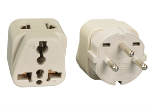 UNIVERSAL <font color="yellow">(MULTI-OUTLET)</font> ISRAEL 10 AMPERE-250 VOLT <font color="yellow"> TYPE H </font> PLUG ADAPTER. CONNECTS EUROPEAN, BRITISH, UK, AUSTRALIA, NEMA, WORLDWIDE / INTERNATIONAL PLUGS WITH ISRAEL SI 32 (IS1-16R) OUTLETS, 2 POLE-3 WIRE GROUNDING (2P+E). IVORY. 

<br><font color="yellow">Notes: </font> 
<br><font color="yellow">*</font> Adapter #30270-NS - Maximum in use electrical rating 10 Ampere 250 Volt.
<br><font color="yellow">*</font> Add-on adapter #74900-SGA required for "Grounding / Earth" connection when #30270 is used with European, German, French Schuko CEE 7/7 & CEE 7/4 plugs.
<br><font color="yellow">*</font> Optional plug adapters with integral "Grounding / Earth" connection are #30295 and #30295-GB listed below in related products.
<br><font color="yellow">*</font> View related products below for country specific universal and international worldwide plug adapters for all countries. Scroll down to view.
<br><font color="yellow">*</font><font color="yellow">*</font> Scroll down to view related product groups including similar adapters or select from Adapter Links and Transformer Links.
<br><font color="yellow">*</font> Adapter Links:  
<font color="yellow">-</font> <a href="https://www.internationalconfig.com/plug_adapt.asp" style="text-decoration: none">Country Specific Adapters</a> <font color="yellow">-</font> <a href="https://www.internationalconfig.com/universal_plug_adapters_multi_configuration_electrical_adapters.asp" style="text-decoration: none">Universal Adapters</a> <font color="yellow">-</font> <a href="https://www.internationalconfig.com/icc5.asp?productgroup=%27Plug%20Adapters%2C%20International%27" style="text-decoration: none">Entire List of Adapters</a> <font color="yellow">-</font> <a href="https://www.internationalconfig.com/Electrical_Adapters_C13_C14_C19_C20_C15_C7_C5_C21_60309_and_Electrical_Adapter_Power_Cords.asp" style="text-decoration: none">IEC 60320 Adapters</a> <font color="yellow">-</font><BR> <a href="https://www.internationalconfig.com/icc6.asp?item=IEC60320-Power-Cord-Splitters" style="text-decoration: none">IEC 60320 Splitter Adapters </a> <font color="yellow">-</font> <a href="https://www.internationalconfig.com/icc6.asp?item=IEC60320-Power-Cord-Splitters" style="text-decoration: none">NEMA Splitter Adapters </a> <font color="yellow">-</font> <a href="https://www.internationalconfig.com/icc6.asp?item=888-2126-ADPU" style="text-decoration: none">IEC 60309 Adapters</a> <font color="yellow">-</font> <a href="https://www.internationalconfig.com/cordhelp.asp" style="text-decoration: none">Worldwide and IEC Power Cord Selector</a>.
<br><font color="yellow">*</font> Transformer Links: <font color="yellow">-</font> <a href="https://www.internationalconfig.com/icc6.asp?item=Transformers" style="text-decoration: none">Step-Up, Step-Down Transformers & Voltage Converters </a>.

