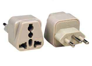 UNIVERSAL MULTI-OUTLET SWISS TYPE J PLUG ADAPTER