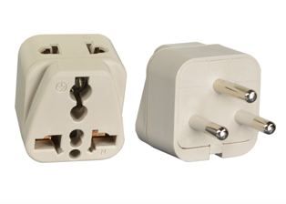 THAILAND, ASIA, SOUTH AMERICA UNIVERSAL 16 AMPERE-250 VOLT DOUBLE PLUG ADAPTER CONVERTER, <font color="yellow">(4.8 mm)</font> PIN DIAMETER, TYPE O TIS 166-2549 (THI-16P), 2 POLE-3 WIRE GROUNDING (2P+E). IVORY.

<br><font color="yellow">Notes: </font>

<br><font color="yellow">*</font> Plug adapter mates with Thailand TIS 2432-2555 Type O Sockets & Universal Sockets. View:  <a href="https://internationalconfig.com/icc6.asp?item=85100X45D" style="text-decoration: none">Thailand Receptacles, Outlets </a>.

<br><font color="yellow">*</font> Maximum in use electrical rating 16 Ampere 250 Volt.
 
<br><font color="yellow">*</font> Add-on adapter #74900-SGA required for "Grounding / Earth" connection when adapter is used with European, German, French, Schuko CEE 7/7 & CEE 7/4 plugs.
<br><font color="yellow">*</font><font color="yellow">*</font> Scroll down to view related product groups including similar adapters or select from Adapter Links and Transformer Links.
<br><font color="yellow">*</font> Adapter Links:  
<font color="yellow">-</font> <a href="https://www.internationalconfig.com/plug_adapt.asp" style="text-decoration: none">Country Specific Adapters</a> <font color="yellow">-</font> <a href="https://www.internationalconfig.com/universal_plug_adapters_multi_configuration_electrical_adapters.asp" style="text-decoration: none">Universal Adapters</a> <font color="yellow">-</font> <a href="https://www.internationalconfig.com/icc5.asp?productgroup=%27Plug%20Adapters%2C%20International%27" style="text-decoration: none">Entire List of Adapters</a> <font color="yellow">-</font> <a href="https://www.internationalconfig.com/Electrical_Adapters_C13_C14_C19_C20_C15_C7_C5_C21_60309_and_Electrical_Adapter_Power_Cords.asp" style="text-decoration: none">IEC 60320 Adapters</a> <font color="yellow">-</font><BR> <a href="https://www.internationalconfig.com/icc6.asp?item=IEC60320-Power-Cord-Splitters" style="text-decoration: none">IEC 60320 Splitter Adapters </a> <font color="yellow">-</font> <a href="https://www.internationalconfig.com/icc6.asp?item=IEC60320-Power-Cord-Splitters" style="text-decoration: none">NEMA Splitter Adapters </a> <font color="yellow">-</font> <a href="https://www.internationalconfig.com/icc6.asp?item=888-2126-ADPU" style="text-decoration: none">IEC 60309 Adapters</a> <font color="yellow">-</font> <a href="https://www.internationalconfig.com/cordhelp.asp" style="text-decoration: none">Worldwide and IEC Power Cord Selector</a>.
<br><font color="yellow">*</font> Transformer Links: <font color="yellow">-</font> <a href="https://www.internationalconfig.com/icc6.asp?item=Transformers" style="text-decoration: none">Step-Up, Step-Down Transformers & Voltage Converters </a>.
