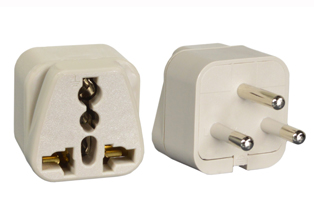 THAILAND, ASIA, SOUTH AMERICA, AMERICA, UNIVERSAL POWER PLUG CONVERTER ADAPTER, 16 AMPERE-250 VOLT  <font color="yellow">(4.8 mm)</font> PIN DIAMETER, TYPE O TIS 166-2549 (THI-16P), 2 POLE-3 WIRE GROUNDING (2P+E). IVORY. 
<br><font color="yellow">Notes: </font>

<br><font color="yellow">*</font> Plug adapter mates with Thailand TIS 2432-2555 Type O Sockets & Universal Sockets. View:  <a href="https://internationalconfig.com/icc6.asp?item=85100X45D" style="text-decoration: none">Thailand Receptacles, Outlets </a>.

<br><font color="yellow">*</font> Maximum in use electrical rating 16 Ampere 250 Volt.
 
<br><font color="yellow">*</font> Add-on adapter #74900-SGA required for "Grounding / Earth" connection when adapter is used with European, German, French, Schuko CEE 7/7 & CEE 7/4 plugs.

 <br><font color="yellow">*</font><font color="yellow">*</font> Scroll down to view related product groups including similar adapters or select from Adapter Links and Transformer Links.
<br><font color="yellow">*</font> Adapter Links:  
<font color="yellow">-</font> <a href="https://www.internationalconfig.com/plug_adapt.asp" style="text-decoration: none">Country Specific Adapters</a> <font color="yellow">-</font> <a href="https://www.internationalconfig.com/universal_plug_adapters_multi_configuration_electrical_adapters.asp" style="text-decoration: none">Universal Adapters</a> <font color="yellow">-</font> <a href="https://www.internationalconfig.com/icc5.asp?productgroup=%27Plug%20Adapters%2C%20International%27" style="text-decoration: none">Entire List of Adapters</a> <font color="yellow">-</font> <a href="https://www.internationalconfig.com/Electrical_Adapters_C13_C14_C19_C20_C15_C7_C5_C21_60309_and_Electrical_Adapter_Power_Cords.asp" style="text-decoration: none">IEC 60320 Adapters</a> <font color="yellow">-</font><BR> <a href="https://www.internationalconfig.com/icc6.asp?item=IEC60320-Power-Cord-Splitters" style="text-decoration: none">IEC 60320 Splitter Adapters </a> <font color="yellow">-</font> <a href="https://www.internationalconfig.com/icc6.asp?item=IEC60320-Power-Cord-Splitters" style="text-decoration: none">NEMA Splitter Adapters </a> <font color="yellow">-</font> <a href="https://www.internationalconfig.com/icc6.asp?item=888-2126-ADPU" style="text-decoration: none">IEC 60309 Adapters</a> <font color="yellow">-</font> <a href="https://www.internationalconfig.com/cordhelp.asp" style="text-decoration: none">Worldwide and IEC Power Cord Selector</a>.
<br><font color="yellow">*</font> Transformer Links: <font color="yellow">-</font> <a href="https://www.internationalconfig.com/icc6.asp?item=Transformers" style="text-decoration: none">Step-Up, Step-Down Transformers & Voltage Converters </a>.
