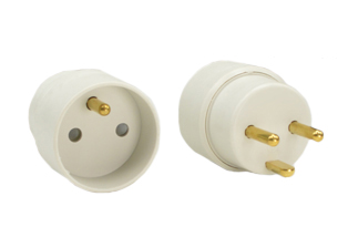 DENMARK, EUROPEAN SCHUKO 13 AMP/16 AMP-250 VOLT, (DE1-13P) PLUG ADAPTER, SHUTTERED CONTACTS, 2 POLE-3 WIRE GROUNDING (2P+E). GREY. 

<br><font color="yellow">Notes: </font> 
<br><font color="yellow">*</font> Connects European CEE 7/7 Schuko (EU1-16P) plugs, French / Belgium (FR1-16P) plugs to Denmark (DE1-13R) power outlets.
<br><font color="yellow">*</font><font color="yellow">*</font> Scroll down to view related product groups including similar adapters or select from Adapter Links and Transformer Links.
<br><font color="yellow">*</font> Adapter Links:  
<font color="yellow">-</font> <a href="https://www.internationalconfig.com/plug_adapt.asp" style="text-decoration: none">Country Specific Adapters</a> <font color="yellow">-</font> <a href="https://www.internationalconfig.com/universal_plug_adapters_multi_configuration_electrical_adapters.asp" style="text-decoration: none">Universal Adapters</a> <font color="yellow">-</font> <a href="https://www.internationalconfig.com/icc5.asp?productgroup=%27Plug%20Adapters%2C%20International%27" style="text-decoration: none">Entire List of Adapters</a> <font color="yellow">-</font> <a href="https://www.internationalconfig.com/Electrical_Adapters_C13_C14_C19_C20_C15_C7_C5_C21_60309_and_Electrical_Adapter_Power_Cords.asp" style="text-decoration: none">IEC 60320 Adapters</a> <font color="yellow">-</font><BR> <a href="https://www.internationalconfig.com/icc6.asp?item=IEC60320-Power-Cord-Splitters" style="text-decoration: none">IEC 60320 Splitter Adapters </a> <font color="yellow">-</font> <a href="https://www.internationalconfig.com/icc6.asp?item=IEC60320-Power-Cord-Splitters" style="text-decoration: none">NEMA Splitter Adapters </a> <font color="yellow">-</font> <a href="https://www.internationalconfig.com/icc6.asp?item=888-2126-ADPU" style="text-decoration: none">IEC 60309 Adapters</a> <font color="yellow">-</font> <a href="https://www.internationalconfig.com/cordhelp.asp" style="text-decoration: none">Worldwide and IEC Power Cord Selector</a>.
<br><font color="yellow">*</font> Transformer Links: <font color="yellow">-</font> <a href="https://www.internationalconfig.com/icc6.asp?item=Transformers" style="text-decoration: none">Step-Up, Step-Down Transformers & Voltage Converters </a>.