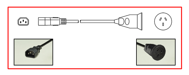 ADAPTER, 10 AMPERE-250 VOLT, IEC 60320 C-14 MALE PLUG, ARGENTINA TYPE I AR1-10R CONNECTOR, 0.3 METERS (1 FOOT) (12") LONG. BLACK. 
<br><font color="yellow">Length: 0.3 METERS (1 FOOT)</font> 

<br><font color="yellow">Notes: </font> 
<br><font color="yellow">*</font> Connects Argentina 10 Ampere plugs with IEC 60320 C-13 outlets, sockets, connectors, power cords.
<br><font color="yellow">*</font><font color="yellow">*</font> Scroll down to view related product groups including similar adapters or select from Adapter Links and Transformer Links.
<br><font color="yellow">*</font> Adapter Links:  
<font color="yellow">-</font> <a href="https://www.internationalconfig.com/plug_adapt.asp" style="text-decoration: none">Country Specific Adapters</a> <font color="yellow">-</font> <a href="https://www.internationalconfig.com/universal_plug_adapters_multi_configuration_electrical_adapters.asp" style="text-decoration: none">Universal Adapters</a> <font color="yellow">-</font> <a href="https://www.internationalconfig.com/icc5.asp?productgroup=%27Plug%20Adapters%2C%20International%27" style="text-decoration: none">Entire List of Adapters</a> <font color="yellow">-</font> <a href="https://www.internationalconfig.com/Electrical_Adapters_C13_C14_C19_C20_C15_C7_C5_C21_60309_and_Electrical_Adapter_Power_Cords.asp" style="text-decoration: none">IEC 60320 Adapters</a> <font color="yellow">-</font><BR> <a href="https://www.internationalconfig.com/icc6.asp?item=IEC60320-Power-Cord-Splitters" style="text-decoration: none">IEC 60320 Splitter Adapters </a> <font color="yellow">-</font> <a href="https://www.internationalconfig.com/icc6.asp?item=IEC60320-Power-Cord-Splitters" style="text-decoration: none">NEMA Splitter Adapters </a> <font color="yellow">-</font> <a href="https://www.internationalconfig.com/icc6.asp?item=888-2126-ADPU" style="text-decoration: none">IEC 60309 Adapters</a> <font color="yellow">-</font> <a href="https://www.internationalconfig.com/cordhelp.asp" style="text-decoration: none">Worldwide and IEC Power Cord Selector</a>.
<br><font color="yellow">*</font> Transformer Links: <font color="yellow">-</font> <a href="https://www.internationalconfig.com/icc6.asp?item=Transformers" style="text-decoration: none">Step-Up, Step-Down Transformers & Voltage Converters </a>.