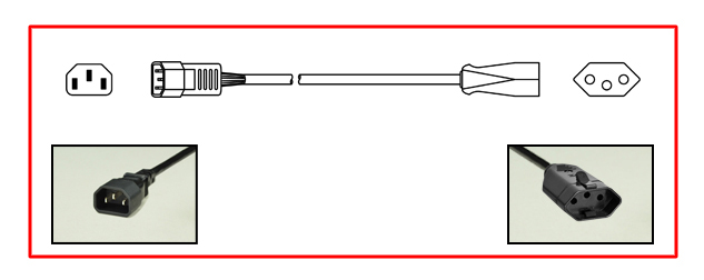 ADAPTER, 10 AMPERE-250 VOLT, IEC 60320 C-14 MALE PLUG, BRAZIL 20 AMPERE (BR3-20R), S. AFRICA 16A-250V SANS 164-2 (SA1-16R) <font color="yellow"> TYPE N</font> CONNECTOR, 0.3 METERS (1 FOOT) (12") LONG. BLACK.
<br><font color="yellow">Length: 0.3 METERS (1 FOOT)</font> 

<br><font color="yellow">Notes: </font> 
<br><font color="yellow">*</font> Adapter connects Brazil 20 Ampere plugs (BR3-20P), Brazil 10 Ampere (BR2-10P) plugs, South Africa 16A-250V SANS 164-2 (SA1-16R) plugs with IEC 60320 C-14 outlets, sockets, connectors & power cords.
<br><font color="yellow">*</font><font color="yellow">*</font> Scroll down to view related product groups including similar adapters or select from Adapter Links and Transformer Links.
<br><font color="yellow">*</font> Adapter Links:  
<font color="yellow">-</font> <a href="https://www.internationalconfig.com/plug_adapt.asp" style="text-decoration: none">Country Specific Adapters</a> <font color="yellow">-</font> <a href="https://www.internationalconfig.com/universal_plug_adapters_multi_configuration_electrical_adapters.asp" style="text-decoration: none">Universal Adapters</a> <font color="yellow">-</font> <a href="https://www.internationalconfig.com/icc5.asp?productgroup=%27Plug%20Adapters%2C%20International%27" style="text-decoration: none">Entire List of Adapters</a> <font color="yellow">-</font> <a href="https://www.internationalconfig.com/Electrical_Adapters_C13_C14_C19_C20_C15_C7_C5_C21_60309_and_Electrical_Adapter_Power_Cords.asp" style="text-decoration: none">IEC 60320 Adapters</a> <font color="yellow">-</font><BR> <a href="https://www.internationalconfig.com/icc6.asp?item=IEC60320-Power-Cord-Splitters" style="text-decoration: none">IEC 60320 Splitter Adapters </a> <font color="yellow">-</font> <a href="https://www.internationalconfig.com/icc6.asp?item=IEC60320-Power-Cord-Splitters" style="text-decoration: none">NEMA Splitter Adapters </a> <font color="yellow">-</font> <a href="https://www.internationalconfig.com/icc6.asp?item=888-2126-ADPU" style="text-decoration: none">IEC 60309 Adapters</a> <font color="yellow">-</font> <a href="https://www.internationalconfig.com/cordhelp.asp" style="text-decoration: none">Worldwide and IEC Power Cord Selector</a>.
<br><font color="yellow">*</font> Transformer Links: <font color="yellow">-</font> <a href="https://www.internationalconfig.com/icc6.asp?item=Transformers" style="text-decoration: none">Step-Up, Step-Down Transformers & Voltage Converters </a>.