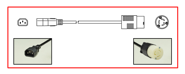 15 AMPERE-125 VOLT PLUG ADAPTER. CONNECTS NEMA L5-15P PLUG TO IEC 60320 C-13 CONNECTOR. IEC 60320 C-14 MALE PLUG END, NEMA L5-15R CONNECTOR END, 14/3 AWG, SJTO CORDAGE, 0.3 METERS (1 FOOT) (12") LONG. BLACK.
<br><font color="yellow">Length: 0.3 METERS (1 FOOT)</font> 

<br><font color="yellow">Notes: </font> 
<br><font color="yellow">*</font> Custom lengths available.
<br><font color="yellow">*</font><font color="yellow">*</font> Scroll down to view related product groups including similar adapters or select from Adapter Links and Transformer Links.
<br><font color="yellow">*</font> Adapter Links:  
<font color="yellow">-</font> <a href="https://www.internationalconfig.com/plug_adapt.asp" style="text-decoration: none">Country Specific Adapters</a> <font color="yellow">-</font> <a href="https://www.internationalconfig.com/universal_plug_adapters_multi_configuration_electrical_adapters.asp" style="text-decoration: none">Universal Adapters</a> <font color="yellow">-</font> <a href="https://www.internationalconfig.com/icc5.asp?productgroup=%27Plug%20Adapters%2C%20International%27" style="text-decoration: none">Entire List of Adapters</a> <font color="yellow">-</font> <a href="https://www.internationalconfig.com/Electrical_Adapters_C13_C14_C19_C20_C15_C7_C5_C21_60309_and_Electrical_Adapter_Power_Cords.asp" style="text-decoration: none">IEC 60320 Adapters</a> <font color="yellow">-</font><BR> <a href="https://www.internationalconfig.com/icc6.asp?item=IEC60320-Power-Cord-Splitters" style="text-decoration: none">IEC 60320 Splitter Adapters </a> <font color="yellow">-</font> <a href="https://www.internationalconfig.com/icc6.asp?item=IEC60320-Power-Cord-Splitters" style="text-decoration: none">NEMA Splitter Adapters </a> <font color="yellow">-</font> <a href="https://www.internationalconfig.com/icc6.asp?item=888-2126-ADPU" style="text-decoration: none">IEC 60309 Adapters</a> <font color="yellow">-</font> <a href="https://www.internationalconfig.com/cordhelp.asp" style="text-decoration: none">Worldwide and IEC Power Cord Selector</a>.
<br><font color="yellow">*</font> Transformer Links: <font color="yellow">-</font> <a href="https://www.internationalconfig.com/icc6.asp?item=Transformers" style="text-decoration: none">Step-Up, Step-Down Transformers & Voltage Converters </a>.