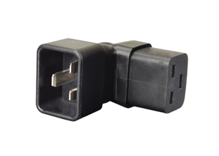 ADAPTER, 16 AMPERE 250 VOLT, IEC 60320 C-20 PLUG, UP / DOWN ANGLE IEC 60320 C-19 CONNECTOR, 2 POLE-3 WIRE GROUNDING (2P+E). BLACK.

<br><font color="yellow">Notes: </font> 
<br><font color="yellow">*</font> Adapters up or down angle orientation is based on users C-19 receptacle orientation.
<br><font color="yellow">*</font> Mates with IEC 60320 C-19 power outlets and cord sets.
<br><font color="yellow">*</font><font color="yellow">*</font> Scroll down to view related product groups including similar adapters or select from Adapter Links and Transformer Links.
<br><font color="yellow">*</font> Adapter Links:  
<font color="yellow">-</font> <a href="https://www.internationalconfig.com/plug_adapt.asp" style="text-decoration: none">Country Specific Adapters</a> <font color="yellow">-</font> <a href="https://www.internationalconfig.com/universal_plug_adapters_multi_configuration_electrical_adapters.asp" style="text-decoration: none">Universal Adapters</a> <font color="yellow">-</font> <a href="https://www.internationalconfig.com/icc5.asp?productgroup=%27Plug%20Adapters%2C%20International%27" style="text-decoration: none">Entire List of Adapters</a> <font color="yellow">-</font> <a href="https://www.internationalconfig.com/Electrical_Adapters_C13_C14_C19_C20_C15_C7_C5_C21_60309_and_Electrical_Adapter_Power_Cords.asp" style="text-decoration: none">IEC 60320 Adapters</a> <font color="yellow">-</font><BR> <a href="https://www.internationalconfig.com/icc6.asp?item=IEC60320-Power-Cord-Splitters" style="text-decoration: none">IEC 60320 Splitter Adapters </a> <font color="yellow">-</font> <a href="https://www.internationalconfig.com/icc6.asp?item=IEC60320-Power-Cord-Splitters" style="text-decoration: none">NEMA Splitter Adapters </a> <font color="yellow">-</font> <a href="https://www.internationalconfig.com/icc6.asp?item=888-2126-ADPU" style="text-decoration: none">IEC 60309 Adapters</a> <font color="yellow">-</font> <a href="https://www.internationalconfig.com/cordhelp.asp" style="text-decoration: none">Worldwide and IEC Power Cord Selector</a>.
<br><font color="yellow">*</font> Transformer Links: <font color="yellow">-</font> <a href="https://www.internationalconfig.com/icc6.asp?item=Transformers" style="text-decoration: none">Step-Up, Step-Down Transformers & Voltage Converters </a>.