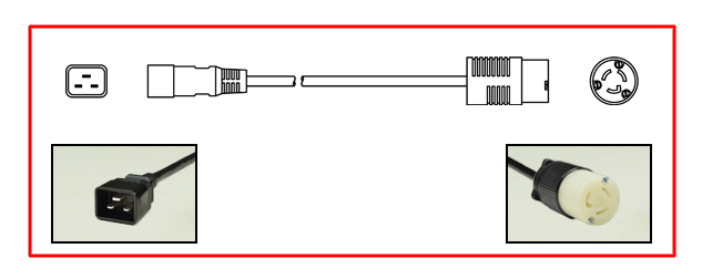 15 AMPERE-125 VOLT PLUG ADAPTER. CONNECTS NEMA L5-15P PLUG TO IEC 60320 C-19 CONNECTOR. IEC 60320 C-20 MALE PLUG END, NEMA L5-15R CONNECTOR END, 14/3 AWG, SJTO CORDAGE, 2 POLE-3 WIRE GROUNDING, 0.3 METERS (1 FOOT) (12") LONG. BLACK.
<br><font color="yellow">Length: 0.3 METERS (1 FOOT)</font>

<br><font color="yellow">Notes: </font> 
<br><font color="yellow">*</font> Custom lengths available.
<br><font color="yellow">*</font><font color="yellow">*</font> Scroll down to view related product groups including similar adapters or select from Adapter Links and Transformer Links.
<br><font color="yellow">*</font> Adapter Links:  
<font color="yellow">-</font> <a href="https://www.internationalconfig.com/plug_adapt.asp" style="text-decoration: none">Country Specific Adapters</a> <font color="yellow">-</font> <a href="https://www.internationalconfig.com/universal_plug_adapters_multi_configuration_electrical_adapters.asp" style="text-decoration: none">Universal Adapters</a> <font color="yellow">-</font> <a href="https://www.internationalconfig.com/icc5.asp?productgroup=%27Plug%20Adapters%2C%20International%27" style="text-decoration: none">Entire List of Adapters</a> <font color="yellow">-</font> <a href="https://www.internationalconfig.com/Electrical_Adapters_C13_C14_C19_C20_C15_C7_C5_C21_60309_and_Electrical_Adapter_Power_Cords.asp" style="text-decoration: none">IEC 60320 Adapters</a> <font color="yellow">-</font><BR> <a href="https://www.internationalconfig.com/icc6.asp?item=IEC60320-Power-Cord-Splitters" style="text-decoration: none">IEC 60320 Splitter Adapters </a> <font color="yellow">-</font> <a href="https://www.internationalconfig.com/icc6.asp?item=IEC60320-Power-Cord-Splitters" style="text-decoration: none">NEMA Splitter Adapters </a> <font color="yellow">-</font> <a href="https://www.internationalconfig.com/icc6.asp?item=888-2126-ADPU" style="text-decoration: none">IEC 60309 Adapters</a> <font color="yellow">-</font> <a href="https://www.internationalconfig.com/cordhelp.asp" style="text-decoration: none">Worldwide and IEC Power Cord Selector</a>.
<br><font color="yellow">*</font> Transformer Links: <font color="yellow">-</font> <a href="https://www.internationalconfig.com/icc6.asp?item=Transformers" style="text-decoration: none">Step-Up, Step-Down Transformers & Voltage Converters </a>.