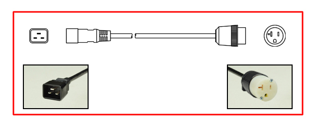 PLUG ADAPTER, 20 AMPERE-125 VOLT, IEC 60320 C-20 PLUG, NEMA 5-20R CONNECTOR, 2 POLE-3 WIRE GROUNDING. CONNECTS NEMA 5-20P & NEMA 5-15P PLUGS WITH IEC 60320 C-19 OUTLETS / CONNECTORS. 0.3 METERS (1 FOOT) (12") LONG. BLACK.
<br><font color="yellow">Length: 0.3 METERS (1 FOOT)</font>

<br><font color="yellow">Notes: </font>  
<br><font color="yellow">*</font><font color="yellow">*</font> Scroll down to view related product groups including similar adapters or select from Adapter Links and Transformer Links.
<br><font color="yellow">*</font> Adapter Links:  
<font color="yellow">-</font> <a href="https://www.internationalconfig.com/plug_adapt.asp" style="text-decoration: none">Country Specific Adapters</a> <font color="yellow">-</font> <a href="https://www.internationalconfig.com/universal_plug_adapters_multi_configuration_electrical_adapters.asp" style="text-decoration: none">Universal Adapters</a> <font color="yellow">-</font> <a href="https://www.internationalconfig.com/icc5.asp?productgroup=%27Plug%20Adapters%2C%20International%27" style="text-decoration: none">Entire List of Adapters</a> <font color="yellow">-</font> <a href="https://www.internationalconfig.com/Electrical_Adapters_C13_C14_C19_C20_C15_C7_C5_C21_60309_and_Electrical_Adapter_Power_Cords.asp" style="text-decoration: none">IEC 60320 Adapters</a> <font color="yellow">-</font><BR> <a href="https://www.internationalconfig.com/icc6.asp?item=IEC60320-Power-Cord-Splitters" style="text-decoration: none">IEC 60320 Splitter Adapters </a> <font color="yellow">-</font> <a href="https://www.internationalconfig.com/icc6.asp?item=IEC60320-Power-Cord-Splitters" style="text-decoration: none">NEMA Splitter Adapters </a> <font color="yellow">-</font> <a href="https://www.internationalconfig.com/icc6.asp?item=888-2126-ADPU" style="text-decoration: none">IEC 60309 Adapters</a> <font color="yellow">-</font> <a href="https://www.internationalconfig.com/cordhelp.asp" style="text-decoration: none">Worldwide and IEC Power Cord Selector</a>.
<br><font color="yellow">*</font> Transformer Links: <font color="yellow">-</font> <a href="https://www.internationalconfig.com/icc6.asp?item=Transformers" style="text-decoration: none">Step-Up, Step-Down Transformers & Voltage Converters </a>.