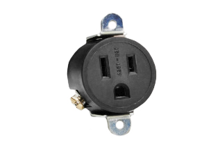 15 AMPERE-125 VOLT AC (USA / CANADA) PANEL MOUNT OUTLET, NEMA 5-15R TYPE B, SPECIFICATION GRADE, SIDE WIRED, SCREW TERMINALS, 2 POLE-3 WIRE GROUNDING (2P+E). BLACK. 

<br><font color="yellow">Notes: </font>

<br><font color="yellow">*</font> NEMA Panel Mount Outlets with same mounting design listed below.
<BR>**NEMA 5-15R Outlet Part #5258 (15A-125V). Accepts NEMA 5-15P plugs.
<BR>**NEMA 5-20R Outlet Part #5358 (20A-125V). Accepts NEMA 5-20P & NEMA 5-15P plugs.
<BR>**NEMA 6-15R Outlet Part #5658 (15A-250V). Accepts NEMA 6-15P plugs.
<BR>**NEMA 6-20R Outlet Part #5858 (20A-250V). Accepts NEMA 6-20P & NEMA 6-15P plugs. 
<br><font color="yellow">*</font> Terminal screw torque = 1.6 Nm-2.0 Nm.
 <br><font color="yellow">View: </font> # <a href="https://internationalconfig.com/icc6.asp?item=5258-QC" style="text-decoration: none">5258-QC</a> "SNAP-IN" panel mount design with Quick Connect / Solder Terminals.
<br><font color="yellow">View:</font> # <a href="https://internationalconfig.com/icc6.asp?item=5279-SS" style="text-decoration: none">5279-SS</a> Flange type panel mount design and # <a href="https://internationalconfig.com/icc6.asp?item=70020" style="text-decoration: none">70020</a> Weather resistant panel mount design.    
<br><font color="yellow">*</font> Plugs, power cords, outlets, PDU strips, connectors, inlets, adapters are listed below in related products. Scroll down to view.
