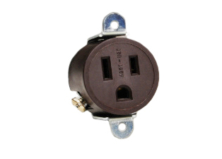 15 AMPERE-125 VOLT AC (USA / CANADA) PANEL MOUNT OUTLET, NEMA 5-15R TYPE B, SPECIFICATION GRADE, SIDE WIRED, SCREW TERMINALS, 2 POLE-3 WIRE GROUNDING (2P+E). BROWN.
<br><font color="yellow">Notes: </font>

<br><font color="yellow">*</font> NEMA Panel Mount Outlets with same mounting design listed below.
<BR>**NEMA 5-15R Outlet Part #5258 (15A-125V). Accepts NEMA 5-15P plugs.
<BR>**NEMA 5-20R Outlet Part #5358 (20A-125V). Accepts NEMA 5-20P & NEMA 5-15P plugs.
<BR>**NEMA 6-15R Outlet Part #5658 (15A-250V). Accepts NEMA 6-15P plugs.
<BR>**NEMA 6-20R Outlet Part #5858 (20A-250V). Accepts NEMA 6-20P & NEMA 6-15P plugs. 
<br><font color="yellow">*</font> Terminal screw torque = 1.6 Nm-2.0 Nm.
 <br><font color="yellow">View: </font> # <a href="https://internationalconfig.com/icc6.asp?item=5258-QC" style="text-decoration: none">5258-QC</a> "SNAP-IN" panel mount design with Quick Connect / Solder Terminals.
<br><font color="yellow">View:</font> # <a href="https://internationalconfig.com/icc6.asp?item=5279-SS" style="text-decoration: none">5279-SS</a> Flange type panel mount design and # <a href="https://internationalconfig.com/icc6.asp?item=70020" style="text-decoration: none">70020</a> Weather resistant panel mount design.    
<br><font color="yellow">*</font> Plugs, power cords, outlets, PDU strips, connectors, inlets, adapters are listed below in related products. Scroll down to view.



 

