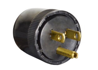 15A-125V NEMA 5-15P PLUG, <font color="yellow"> TYPE B</font>, 2 POLE-3 WIRE GROUNDING (<font color="yellow">2P+E</font>). BLACK.  
<br><font color="yellow">Notes: </font> 
<br><font color="yellow">*</font> Plug connects with Type B American Outlets Nema 5-15R, 5-20R, Thailand Type O Outlets, Multi-Configuration Outlets.

<br><font color="yellow">*</font> Max. Cable O.D.= 0.591" (15mm)

<br><font color="yellow">*</font> Terminals accept 18/3, 16/3, 14/3, conductors.
<br><font color="yellow">*</font> Screwless "Twist & Lock" cover / strain relief design provides faster assembly.
<br><font color="yellow">*</font> Plugs, connectors, receptacles, power cords, power strips, weatherproof outlets are listed below in related products. Scroll down to view.

