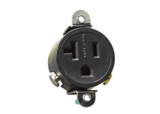 20 AMPERE-125 VOLT AC (USA / CANADA) PANEL MOUNT OUTLET, NEMA 5-20R TYPE B, SPECIFICATION GRADE, SIDE WIRED, SCREW TERMINALS, 2 POLE-3 WIRE GROUNDING (2P+E). BLACK. 

<br><font color="yellow">Notes: </font>

<br><font color="yellow">*</font> NEMA Panel Mount Outlets with same mounting design listed below.
<BR>**NEMA 5-15R Outlet Part #5258 (15A-125V). Accepts NEMA 5-15P plugs.
<BR>**NEMA 5-20R Outlet Part #5358 (20A-125V). Accepts NEMA 5-20P & NEMA 5-15P plugs.
<BR>**NEMA 6-15R Outlet Part #5658 (15A-250V). Accepts NEMA 6-15P plugs.
<BR>**NEMA 6-20R Outlet Part #5858 (20A-250V). Accepts NEMA 6-20P & NEMA 6-15P plugs. 
<br><font color="yellow">*</font> Terminal screw torque = 1.6 Nm-2.0 Nm.
 <br><font color="yellow">View: </font> # <a href="https://internationalconfig.com/icc6.asp?item=5358-QC" style="text-decoration: none">5358-QC</a> "SNAP-IN" panel mount design with Quick Connect / Solder Terminals.
<br><font color="yellow">View:</font> # <a href="https://internationalconfig.com/icc6.asp?item=5379-SS" style="text-decoration: none">5379-SS</a> Flange type panel mount design and # <a href="https://internationalconfig.com/icc6.asp?item=70050-BLK" style="text-decoration: none">70050-BLK</a> Weather resistant panel mount design.    
<br><font color="yellow">*</font> Plugs, power cords, outlets, PDU strips, connectors, inlets, adapters are listed below in related products. Scroll down to view.
