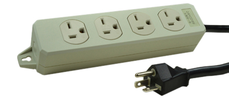 JAPAN 20 AMPERE-250 VOLT 4 OUTLET PDU POWER STRIP, JIS C 8303 TYPE B (JA4-20R) NEMA 6-20R, 2 POLE-3 WIRE GROUNDING (2P+E), 2.5 METER (8FT-2IN) BLACK CORD. GRAY. PSE, JET APPROVED. 

<br><font color="yellow">Notes: </font> 
<br><font color="yellow">*</font> #56524 outlet accepts only 20A-250V NEMA 6-20P, Japan JA4-20P plugs.
<br><font color="yellow">*</font> For horizontal rack mount applications use #52019, #52019-BLK mounting plates.
<br><font color="yellow">*</font> Japan power cords, plugs, outlets, connectors are listed below in related products. Scroll down to view.
