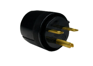 15 AMPERE-250 VOLT NEMA 6-15P PLUG, 2 POLE-3 WIRE GROUNDING. BLACK. 

<br><font color="yellow">Notes: </font> 
<br><font color="yellow">*</font> NEMA 6-15P plugs connect with NEMA 6-15R (15A-250V) & NEMA 6-20R (20A-250V) receptacles, connectors, outlets.
<br><font color="yellow">*</font> Plug has "twist & lock" screwless design cord grip strain relief for faster cable assembly.
<br><font color="yellow">*</font> NEMA 6-15 power cords, power strips, plugs, connectors, outlets listed below in related products. Scroll down to view.
 