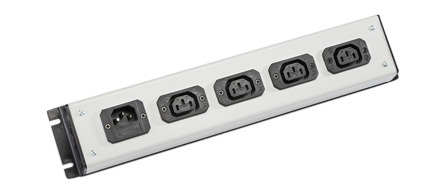 IEC 60320 C-13, C-14 10 AMPERE-250 VOLT 4 OUTLET PDU POWER STRIP, 2 POLE-3 WIRE GROUNDING (2P+E), C-14 FUSED POWER INLET. BLACK/GRAY.

<br><font color="yellow">Notes: </font> 
<br><font color="yellow">*</font> For horizontal rack applications use #52019 or #52019-BLK mounting plate.
<br><font color="yellow">*</font> Fused C14 power inlet accepts C13, C15 detachable power cords and rewireable C13, C15 connectors.

<br><font color="yellow">*</font> Complete range of IEC60320 C13 and C19 Power Strips. <a href="https://www.internationalconfig.com/iec-60320-power-strips-multiple-outlet-pdu-power-distribution-units.asp" style="text-decoration: none">C13 and C19 Power Strips Link</a>

<br><font color="yellow">*</font> IEC 60320 C13, C14 PDU outlet strips, detachable power cords, "Y" splitter cords, C14 plugs, C13, C15 connectors, inlets, outlets, sockets, receptacles, plug adapters are listed below in related products. Scroll down to view.


 

 
