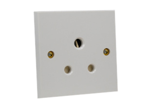 SOUTH AFRICA 15 AMPERE-250 VOLT OUTLET (86mmX86mm SIZE), <font color="yellow"> TYPE M </font> SANS 164-1, BS 546, (UK2-15R), SHUTTERED CONTACTS, 2 POLE-3 WIRE GROUNDING (2P+E). WHITE.
<br><font color="yellow">Notes: </font>
<br><font color="yellow">*</font><font color="yellow">Panel Mount, Flush mount, Surface Mount. </font> 
<br><font color="yellow">*</font> European / International wall boxes = Use # 72350X47D, # 72350X35D, # 72350-F, # 72360 series.
<br><font color="yellow">*</font> Weatherproof Enclosure / Covers = # 74790-B1 (IP66 rated), # 74790-A (IP55 rated), # 74790 (IP13 rated).
<BR><font color="yellow">*</font> Accepts South Africa type M 15A/16A- 250 Volt plugs.
  
<br><font color="yellow">*</font> South Africa power cords, outlets, GFCI-RCD receptacles, sockets, plug Adapters listed below in related products. Scroll down to view.





 