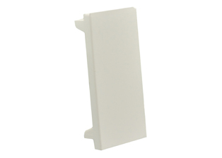 SOUTH AFRICA BLANK INSERT, 25mmX50mm MODULAR SIZE. WHITE. 

<br><font color="yellow">Notes: </font> 
<br><font color="yellow">*</font> Plugs, power cords, sockets, switches, mounting frames and wall plates are listed below. Scroll down to view.