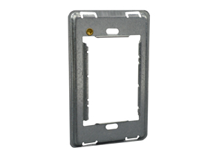 MOUNTING FRAME FOR 25mmX50mm MODULAR SIZE SOUTH AFRICA OUTLETS, SWITCHES. FRAME ACCEPTS COMBINATIONS OF THREE 25mmX50mm OR ONE 25mmX50mm & ONE 50mmX50mm SIZE MODULAR DEVICES.

<br><font color="yellow">Notes: </font> 
<br><font color="yellow">*</font> Mounts on American / South Africa 2x4 wall boxes.
<br><font color="yellow">*</font> Requires one #73413 wall plate.
<br><font color="yellow">*</font> Plugs, power cords, sockets, switches, mounting frames and wall plates are listed below. Scroll down to view.