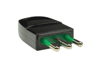 ITALIAN, ITALY, CHILE PLUG, 10 AMPERE-250 VOLT CEI 23-50 (S11), CEI 23-16 TYPE L PLUG (IT1-10P), REWIREABLE PLUG, (4.0mm DIA. PINS), 2 POLE-3 WIRE GROUNDING (2P+E). BLACK.

<br><font color="yellow">Notes: </font> 
<br><font color="yellow">*</font> Terminal screw torque = 0.33Nm, Assembly screws = 0.4Nm.
