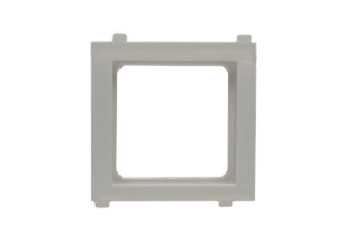 PANEL MOUNT SNAP-IN MODULAR DEVICE SUPPORT FRAME. SILVER / ALUMINUM COLOR FINISH. 
 

<br><font color="yellow">Notes: </font> 

<br><font color="yellow">*</font> Frame accepts 45mmX45mm & 22.5mmX45mm size modular outlets, switches, devices.
<BR><font color="yellow">*</font> View European, British, International Outlets / Switches. <a href="https://www.internationalconfig.com/modular_electrical_devices.asp" style="text-decoration: none">[ Entire Modular Device Series ]</a>

<br><font color="yellow">*</font> Not for use with # 70100X45-IT, 74600X45, 685041X45, 685042X45 outlets, # 79512X45 switch.
<br><font color="yellow">*</font> Panel mount frame # 79110X45 available, accepts one 22.5mmX45mm modular device.
<br><font color="yellow">*</font> Frame can be "Ganged" for multiple outlet, circuit breaker, switch panel mount installations. See installation guide below for details.

  